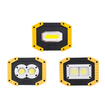 

Lampe Led Portable Spotlight Led Work Light Rechargeable 18650 Battery Outdoor Light For Hunting Camping Led Latern Flashlight