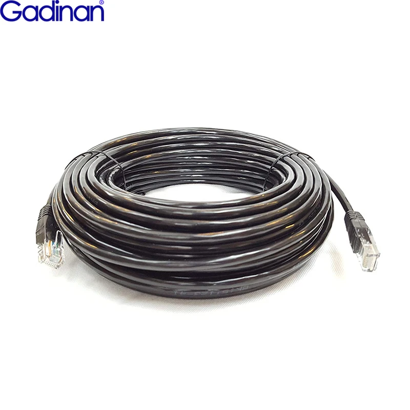 Gadinan CAT5 Cat5e Высокоскоростной Ethernet сетевой кабель RJ45 линия Интернет LAN PoE провод шнур для IP PoE камеры безопасности комплект системы