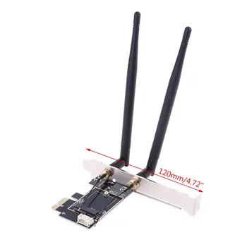 

2020 New New Wireless Card to pciE-1X to NGFF-Ekey PCIE Laptop Pc WIFI WLAN Card Adapter