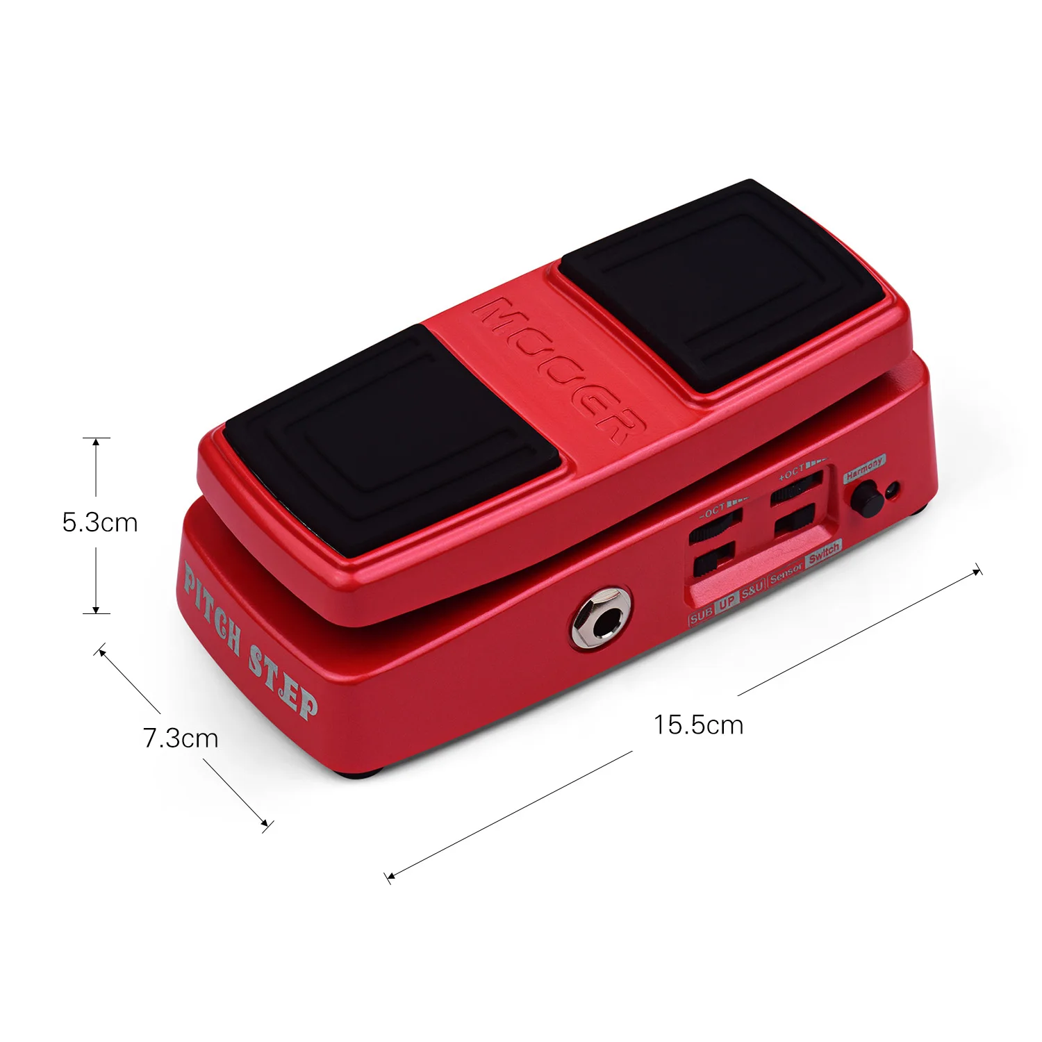

Hot New PITCH STEP Professional Pitch Shifting and Harmony Effect Pedal Pressure Sensing Switch True Bypass Full Metal Shell