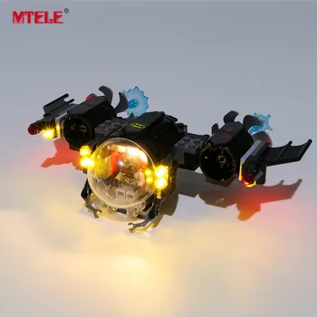 

MTELE Brand LED Light Up Kit For BATMAN Batsub and the Underwater Clash Lighting Set Compatile With 76116