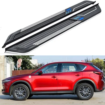 

Aluminium for Mazda CX5 CX-5 2017 2018 2019 2020 running board side step Nerf bar pedal