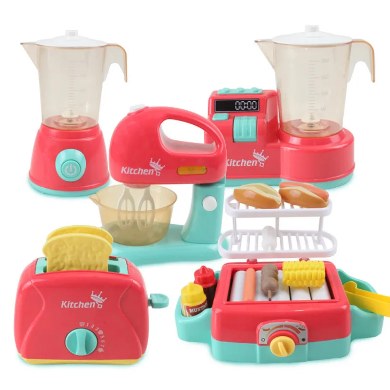 Children's Simulation Mini Cartoon Small Household Appliances Kitchen