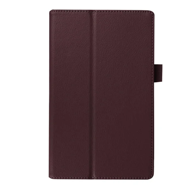 Чехол для lenovo Tab 3 8 TB3-850M TB3-850F тонкий раскладной флип-чехол из искусственной кожи чехол для lenovo Tab 2 A8-50 A8-50F A8-50LC 8,0 дюймов - Цвет: brown