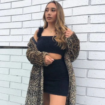 

New Women 2 Pcs Set Sexy Sleeveless Crop Top Fashion Patchwork Skirt Casual Women Solid Color Streetwear For Ladies