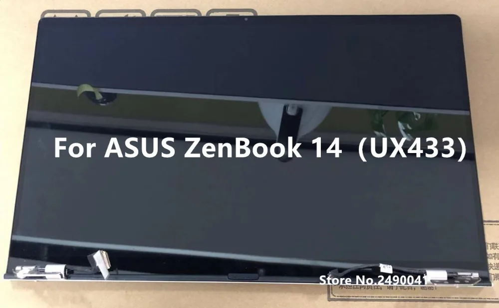 Для ASUS ZenBook 14 Lingya Delux E14 UX433FN UX433FA UX433 ЖК-экран в сборе разрешение 1920X1080