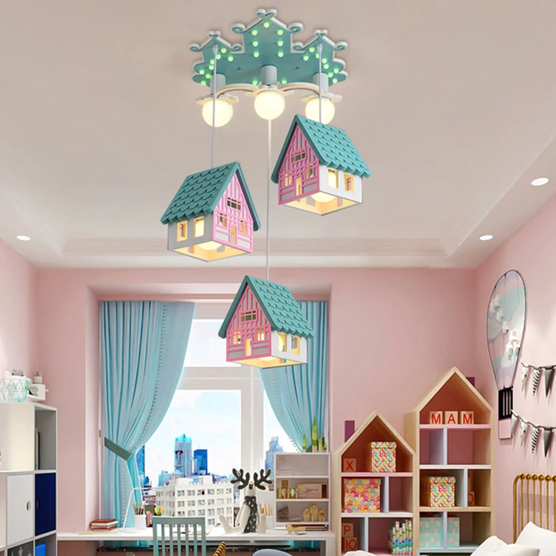 ビンテージ ランプ お祈り 子供部屋 子供部屋,寝室,屋内装飾照明器具用のLED天井ランプ - AliExpress