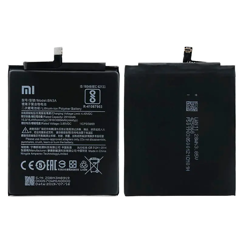 Аккумулятор для телефона Xiao mi BN3A для Xiao mi Red mi Go, сменный аккумулятор 3000 мАч, аккумулятор для телефона большой емкости с инструментами