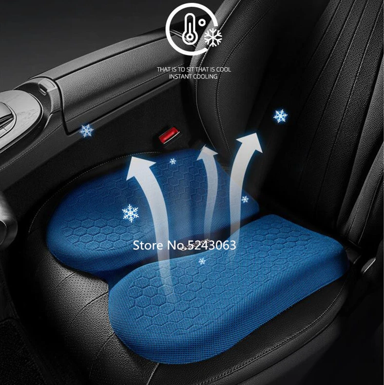 Cojín de Gel para silla de oficina, cómodo cojín ergonómico en forma de U para hemorroides, alivio del dolor de ciática espalda, coxis|Cojín| - AliExpress
