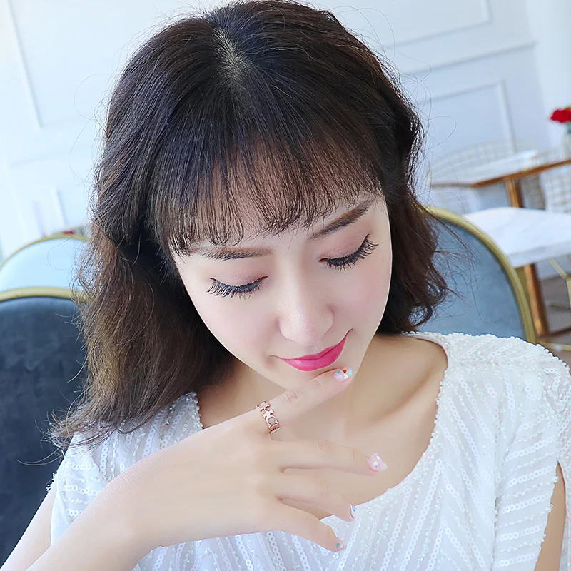 Женские кольца с буквами CH позолоченные/посеребренные из титановой стали новым