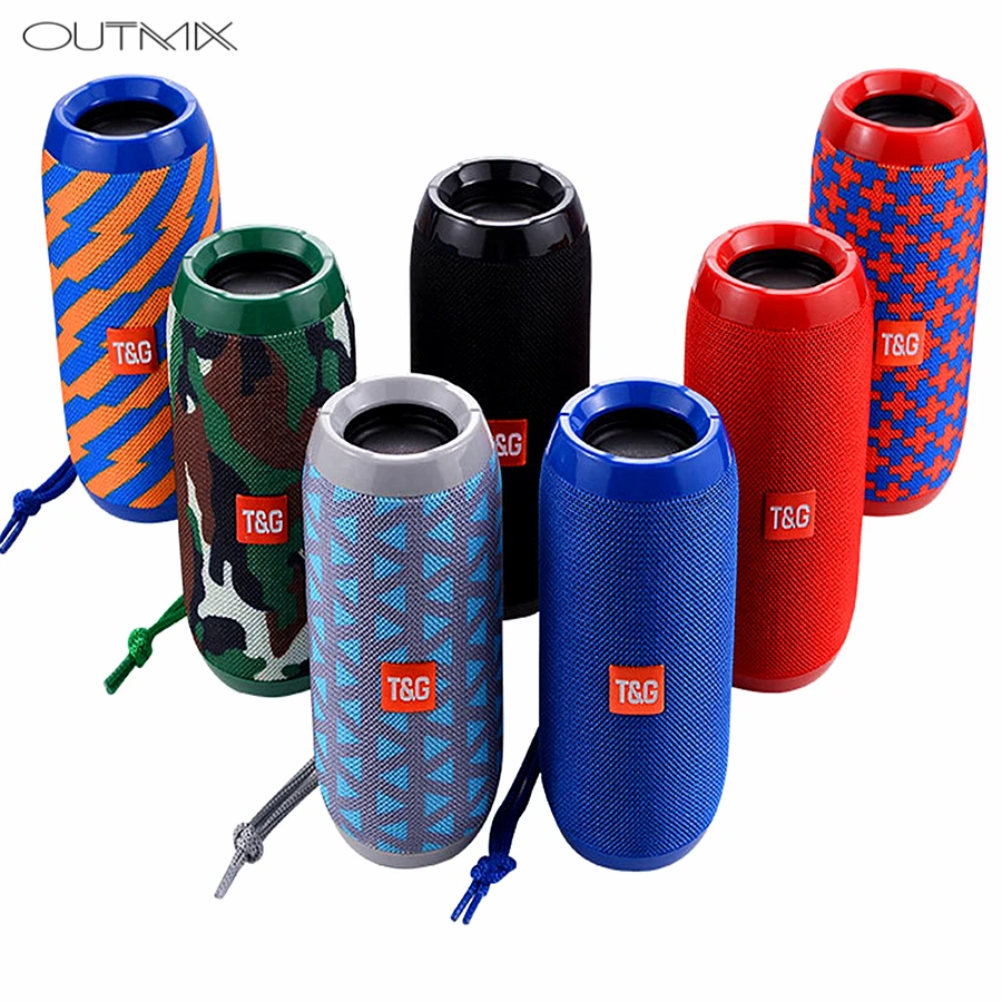 Wireless Bluetooth Speakers Portable Speaker TG117 Soundbar Outdoor Sports Waterproof column Music center system caixa de som Wireless Bluetooth Speakers Portable Speaker TG117 Soundbar Outdoor Sports Waterproof column Music center system caixa de som