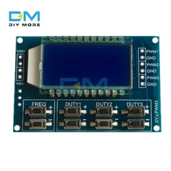 Générateur de Signal d'impulsion PWM DC 3.3V 30V, Module 3 canaux, fréquence 1Hz 150Khz, Cycle de service, Module réglable, affichage LCD 