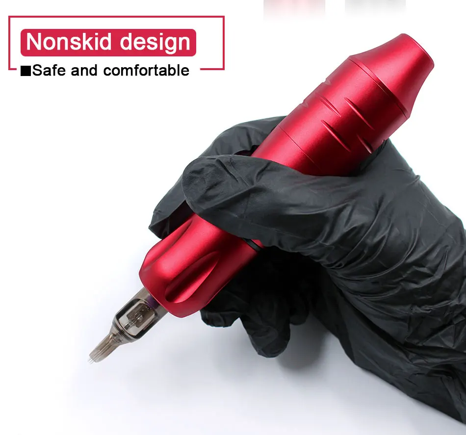 Skup Tatuaż permanentny zestaw do makijażu obrotowy długopis maszyna zestawy do tatuażu Mini Power pedał tatuaż Studio asortyment