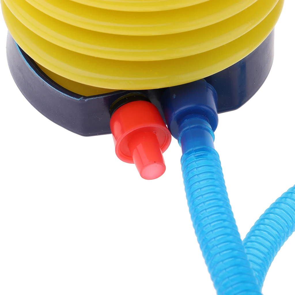 Foot Air Pump Inflator for Swimming Ring Inflatable Float Boat or Balloon Airbeds Portable