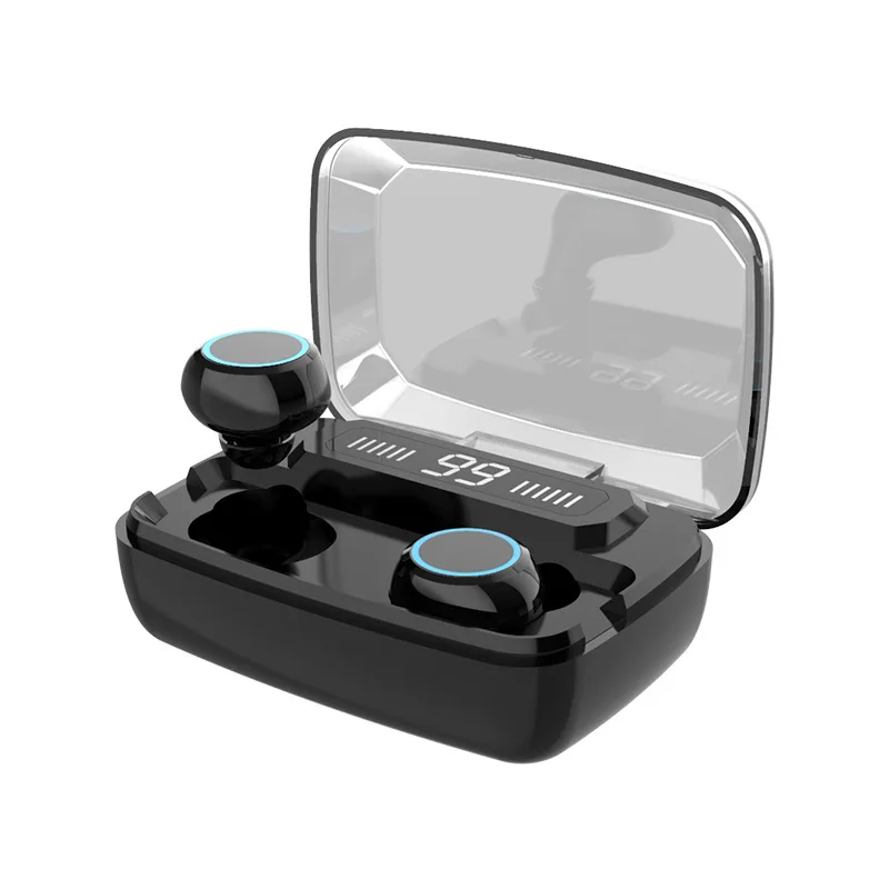 EWA Bluetooth Earphones M11 TWS Earphone LED Digital Display Touch 5 0 IPX7 Waterproof Mini Wireless Bluetooth Headset