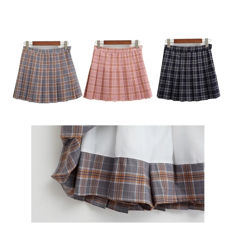 Women's Girls Short High Waist Pleated Tennis Wear Sports Skirt College Skirt Uniform Underwear Shorts Fitness Training