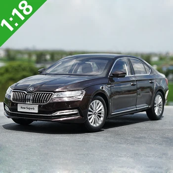 

1:18 Skoda Superb Alloy Model Car Static Metal Model Vehicles Original Box For Gifts Collection
