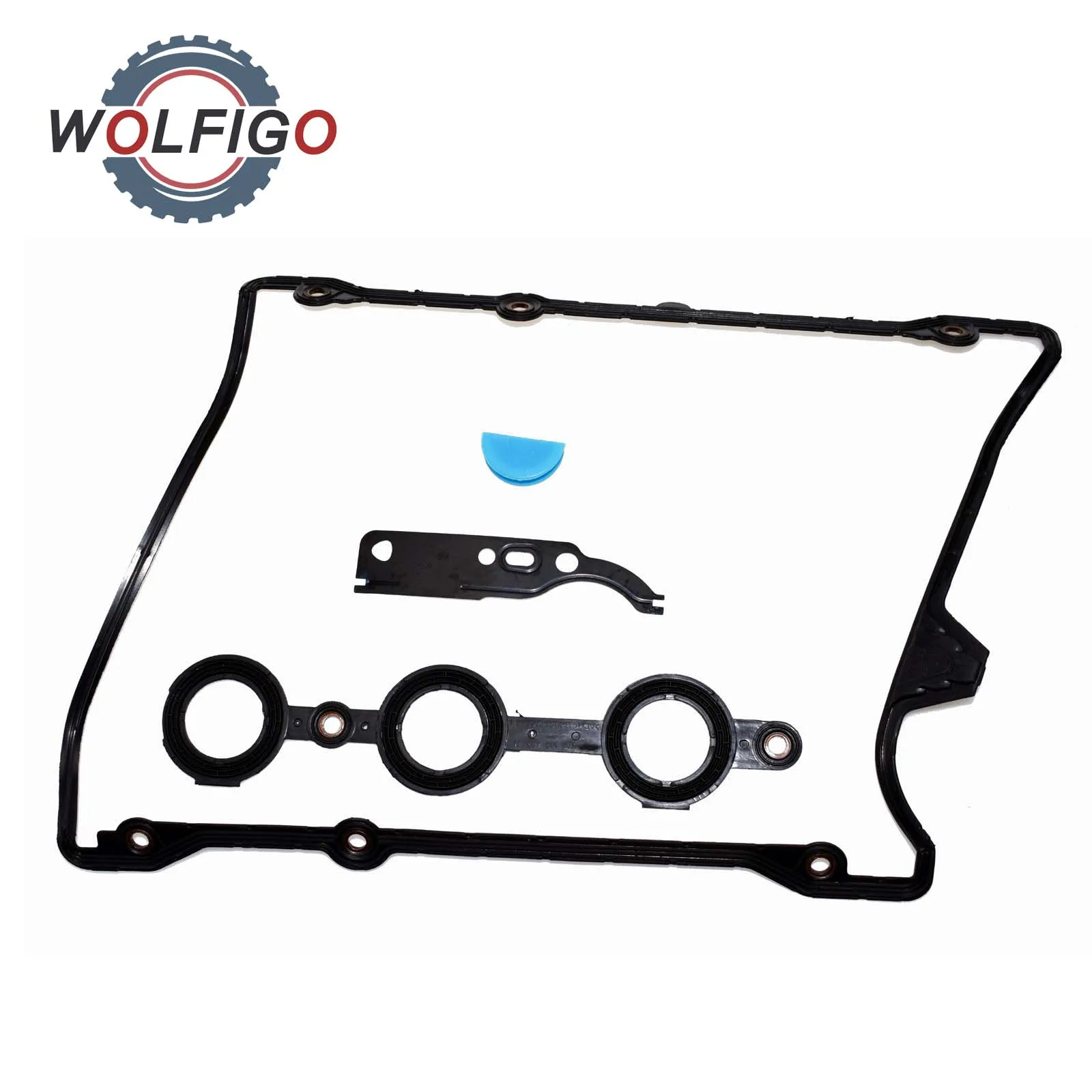 WOLFIGO крышка клапана двигателя прокладка Натяжной цепи для VW Passat Audi A4 A6 A8 Allroad Skoda