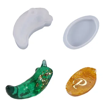 

Chili Lemon Silicone Molds Kawaii Fruit Epoxy Resin Mould For DIY Home Decoration Pendent Handmake Decoration Crafts Tools