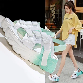 

Women Sandals Plus Size Wedges Shoes For Women High Heels Sandals Summer Shoes 2019 Flip Flop Chaussures Femme Platform Sandals