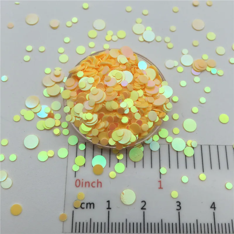 30g 2mm 3mm 4mm Dot Loose Sequins Glitter Paillettes For DIY Nail Craft,Craft Filler, Wedding Decoration confetti