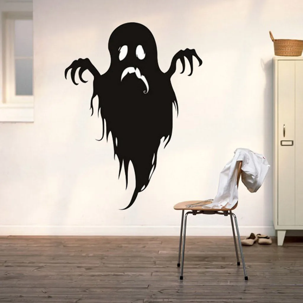 

Halloween Decorations For Home Creative Bat Decorations Halloween Wall Stickers Horror Door Stickers Window Horror Stickers K812