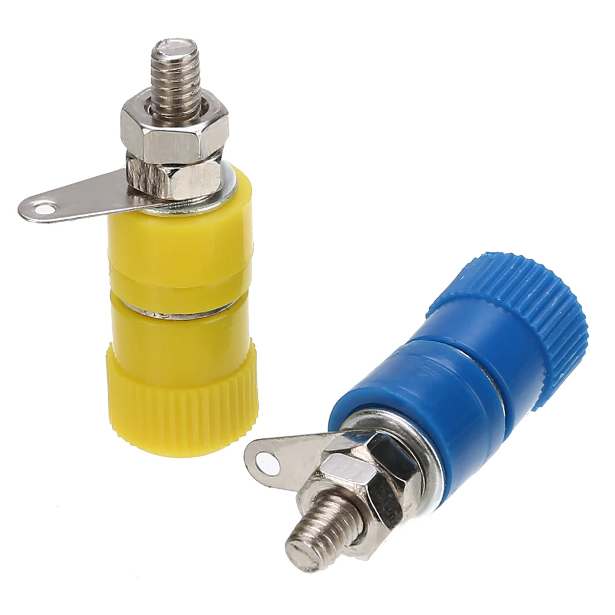 Newest 20pcs Speaker Terminal Binding Post 5 Color 4mm Binding Post Banana Female Socket Jack Connector for Amplifier