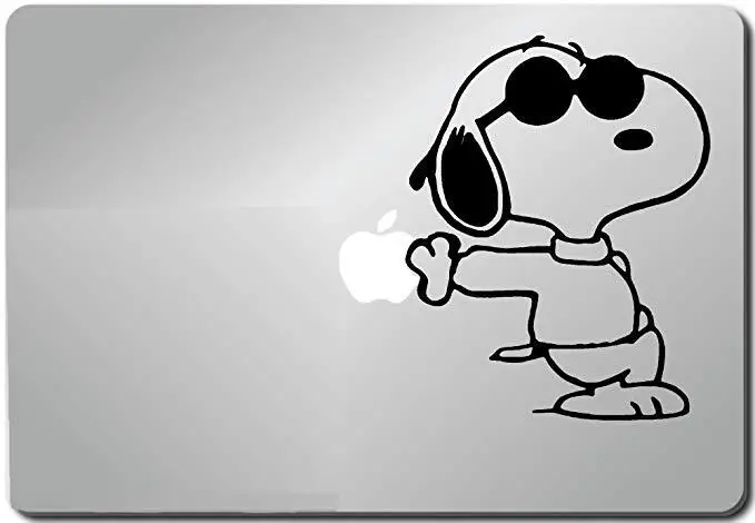 4374 Snoopy Cool Joe чехол для компьютера APPLE клейкая бумага ноутбук водонепроницаемый винил