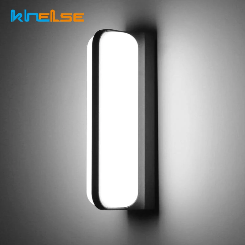 

Modern Simple LED Wall Light Aluminum Outdoor Waterproof Wall Lamp Outdoor Garden Bathroom Corridor Door Lighting Light