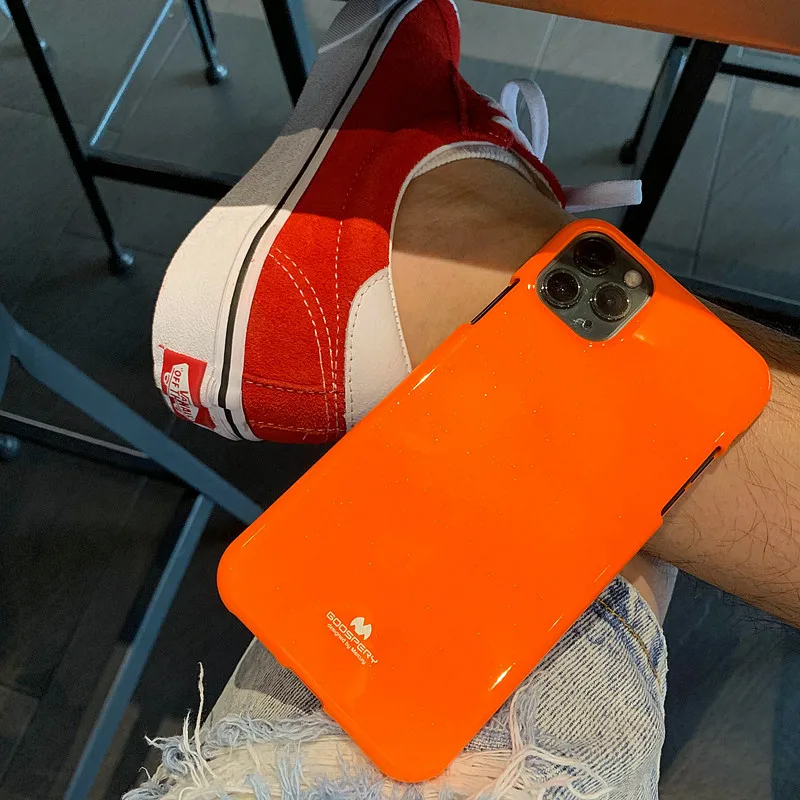 Для iPhone 11 pro max футляр для жемчуга, MERCURY GOOSPERY флуоресцентный чехол блестящий чехол для iPhone X XR XS Max 6S 7 8 plus чехол