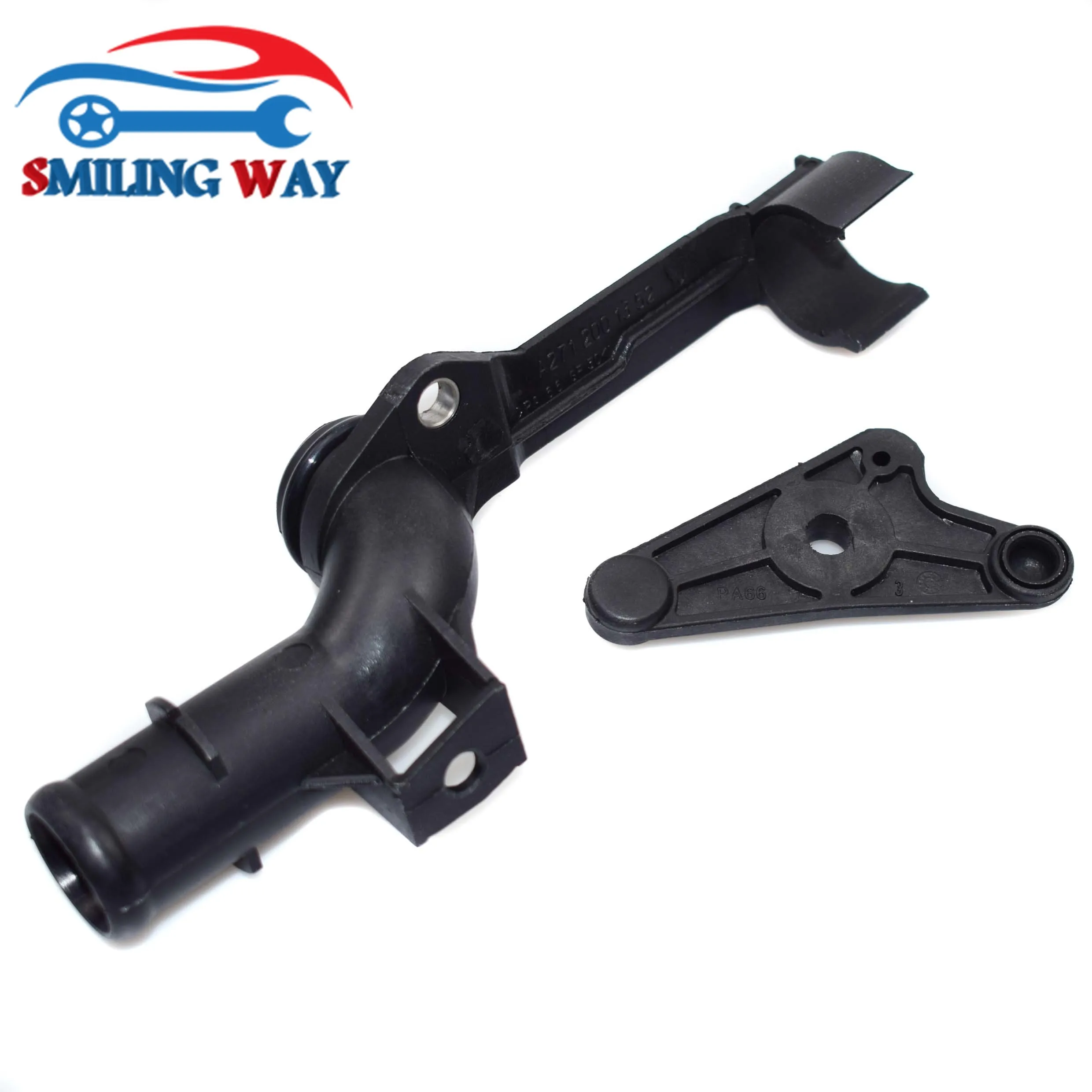 

Oil Cooler To Cylinder Head Coolant Water Pipe For Mercedes-Benz W203 M271 C230 1.8L 2003 2004 2005 OE# A2712001352,2712001352