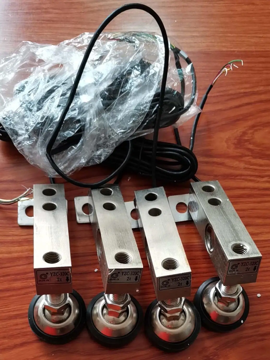 US $207.70 English Version Diy Small Scale Full Set Accessories Rs232 Load Meter Yzc320 Load Cell Yzc320c Indicator Xk3190A12E