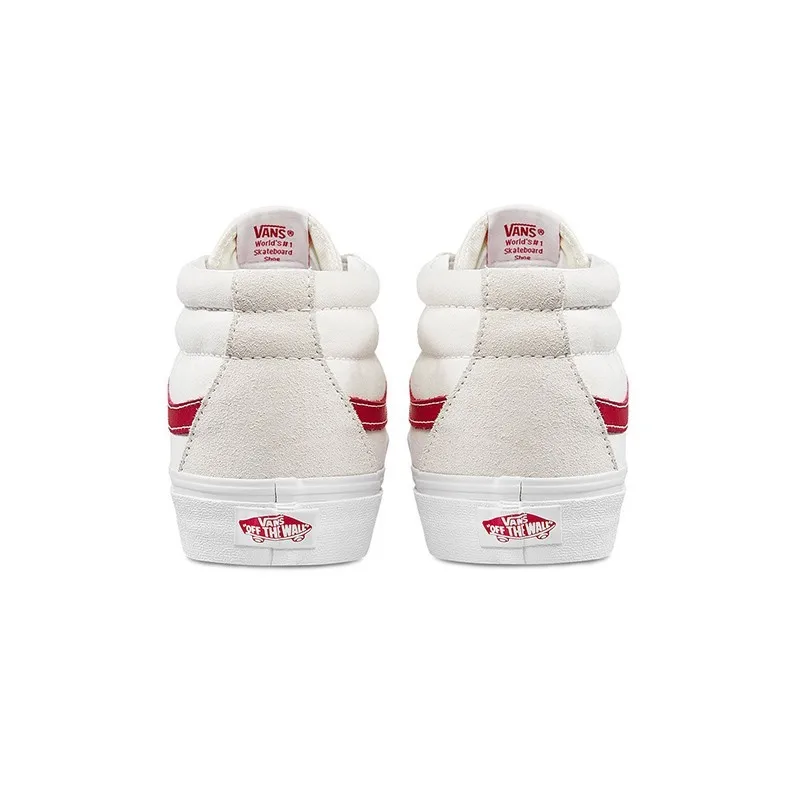 VANS SK8-MID Мужская и женская обувь для скейтборда оригинальные подлинные классические уличные стильные высокие белые новые VN0A391FOXS
