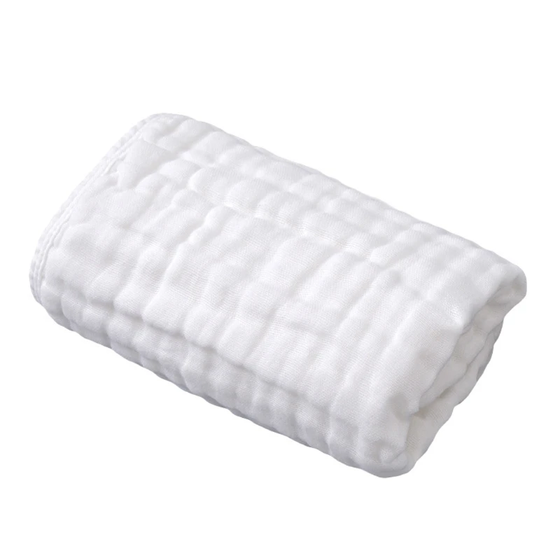 Baby Cotton Long Square Towel Gauze Bath Towel Newborn Feeding Burp Cloth