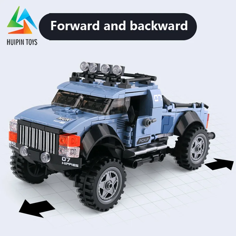 555 шт. строительные блоки легое техника XB-03032 супер внедорожный автомобиль Приключения МОДЕЛЬ детских игрушек Кирпичи подарок 4PX в Германию
