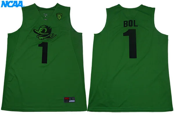 Новое поступление высокое качество Oregon#1 BOL футболка колледжа Limited Джерси S-XXXL