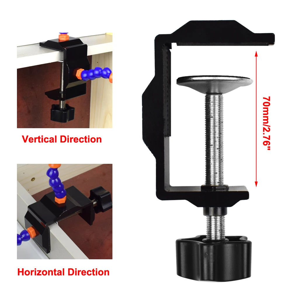 NEWACALOX Multi Soldering Helping Hand Third Hand Tool with 4PCS Flexible Arms Soldeirng Station Holder for PCB Welding Repair