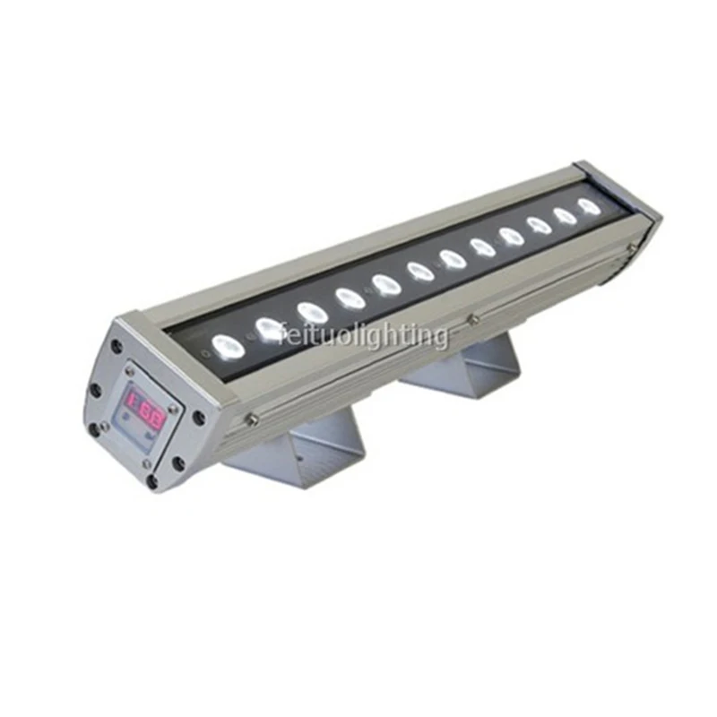 E-12ps 50cm RGBW IP65 led wall washer light 12*10w 4 in1 waterproof led washer wall bar light outdoor/indoor using