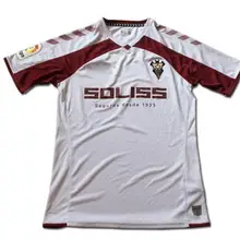 Albacete домашняя Высококачественная 3А++ Мужская футболка Механическая рубашка Albacete Club FC Испания