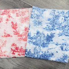 Lychee Life 50x142 см лодка крепление печатная ткань модные красочные ткани DIY ручной работы Швейные принадлежности для одежды украшения