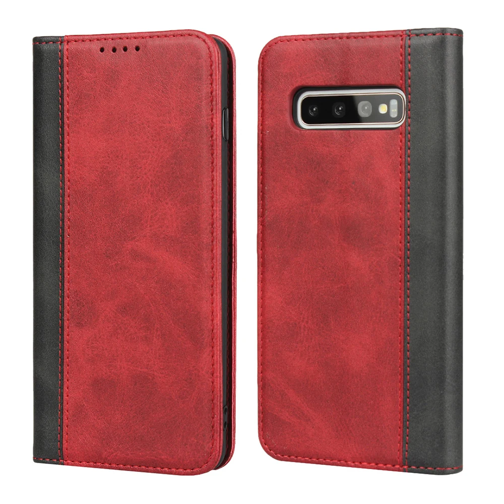 Роскошный Магнитный чехол-кошелек с отделением для карт Samsung Galaxy S8 S10 Plus Lite Note 9
