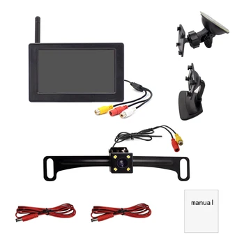 

4.3 Inch Car Wifi Monitor Display TFT LCD Sn with License Plate Camera