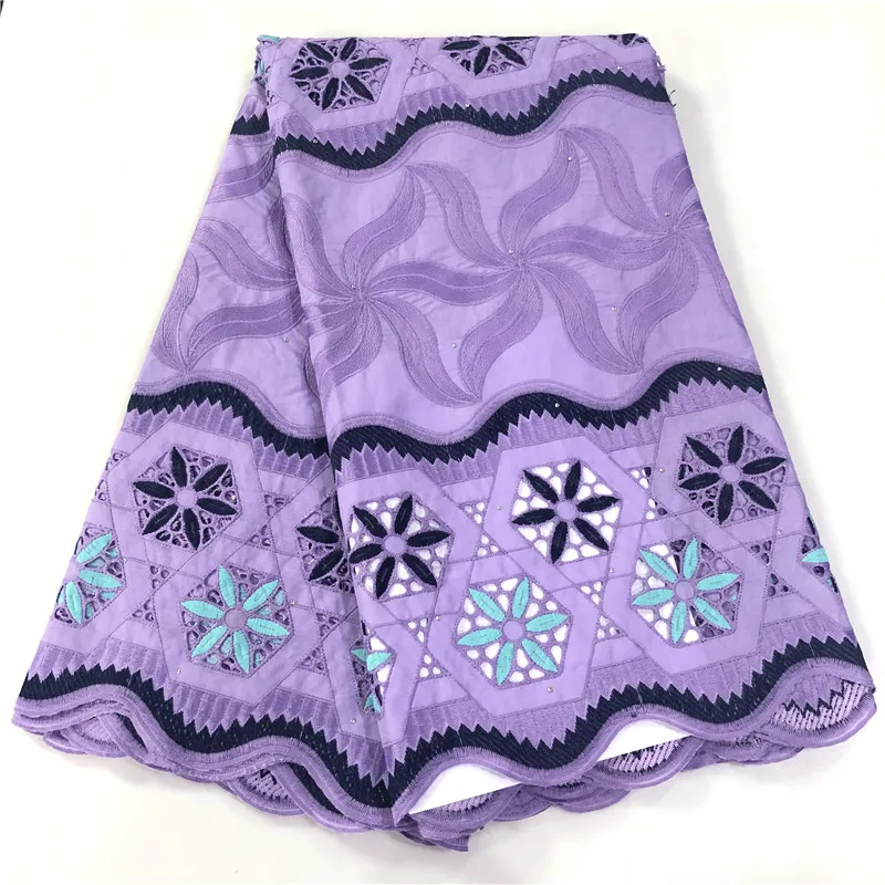 5Yards Swiss Voile Lace in Switzerland High Quality Cotton lace Fabric Dubai with Stones African French fabric 2020 | Дом и сад
