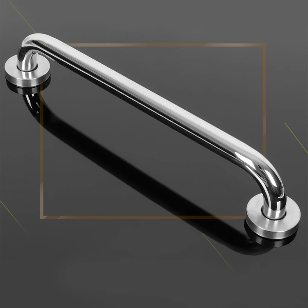 Description Picture 3 of item2pcs Stainless Steel 300/500mm Bathroom Tub Toilet Handrail Grab Bar Shower Safety Support Handle Towel Rack Help  Elderly
