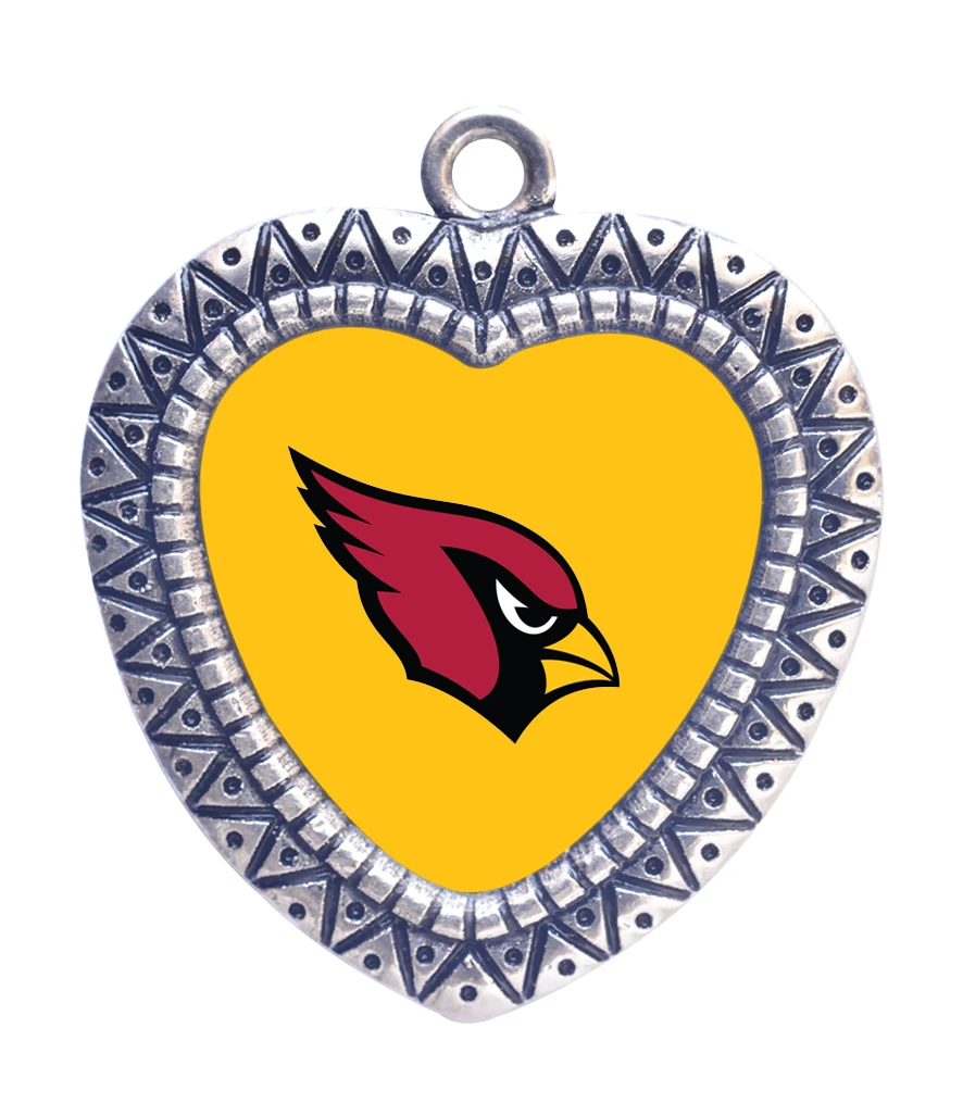 Кулон с кристаллами футбольного игрока мужской и женский браслет Аризона