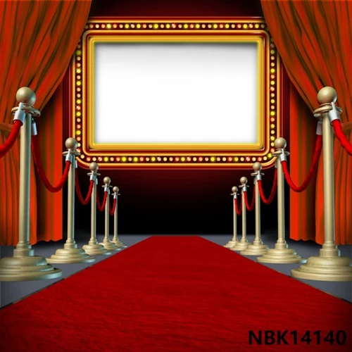 Yeele сценический красный ковер фон для фотографии VIP вечерние в Золотой горошек Детские Портретные фото фон фотосессия Фотостудия - Цвет: NBK14140