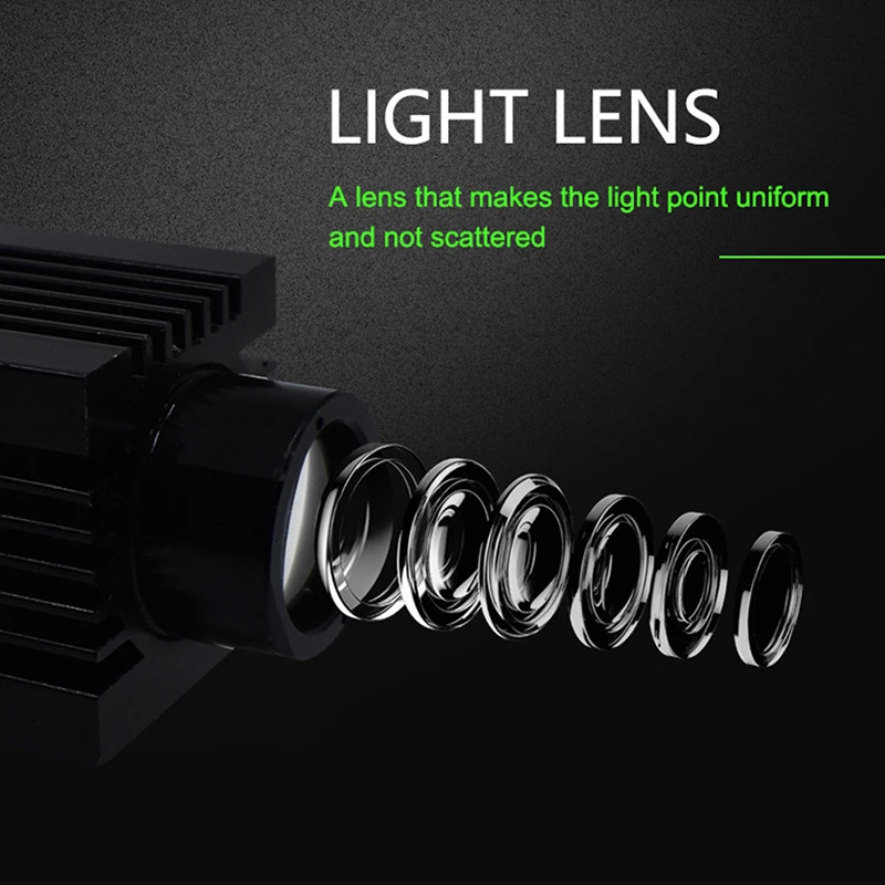  100M Car LED Fog Lamp Infrared Strong Light Truck Radium Lamp Spotlight Refit Decoration General Wa - 4000302787773