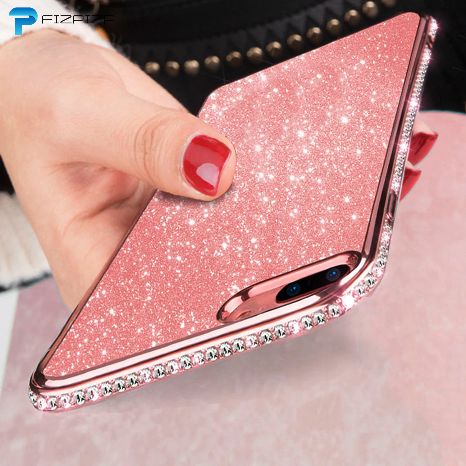

Rhinestone Cases For XiaoMi Mi 8 9 SE A3 A2 lite 9T Pro RedMi Note 7 Pro 6A 5 Plus K20 5 Global Version RedMi 7A Glitter Covers