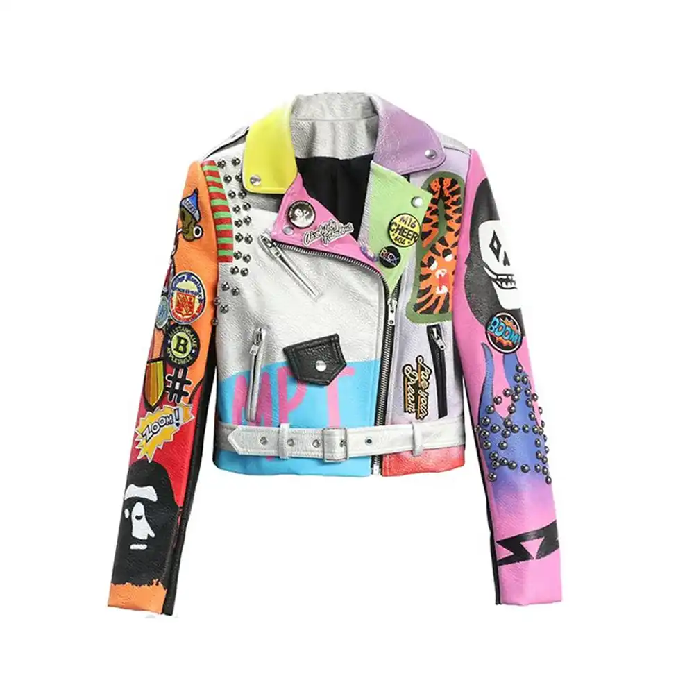 jaqueta de couro aliexpress