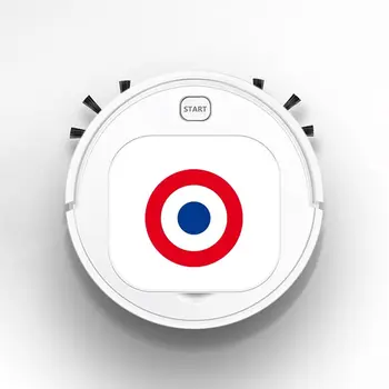 

Smart Sweeper Robot House Durable Power Floor Cleaning Robots Vacuum Cleaner 1800pa Three-colored Reflective
